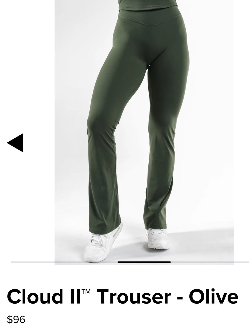 Vitality Cloud II Trouser - Olive - Picture 2 of 2